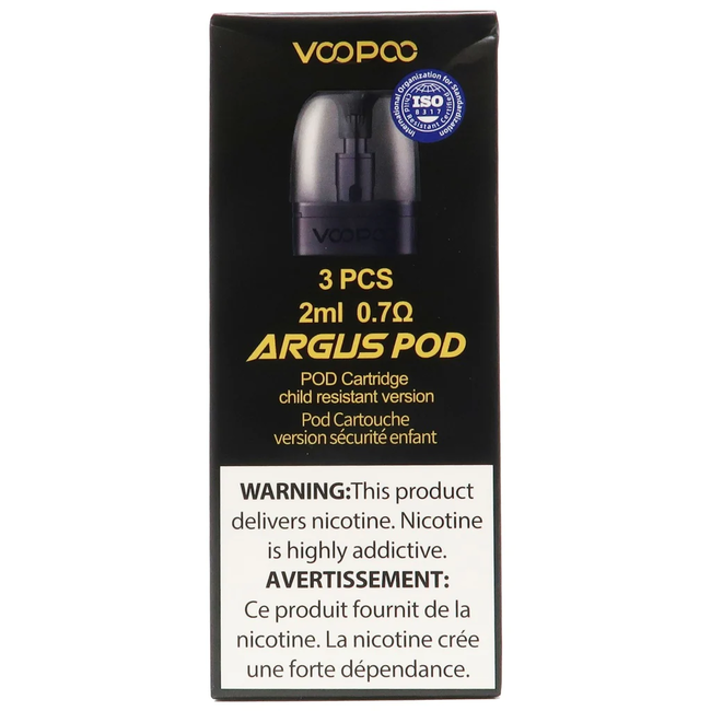 VOOPOO ARGUS POD REPLACEMENT POD (3 PACK) [CRC]
