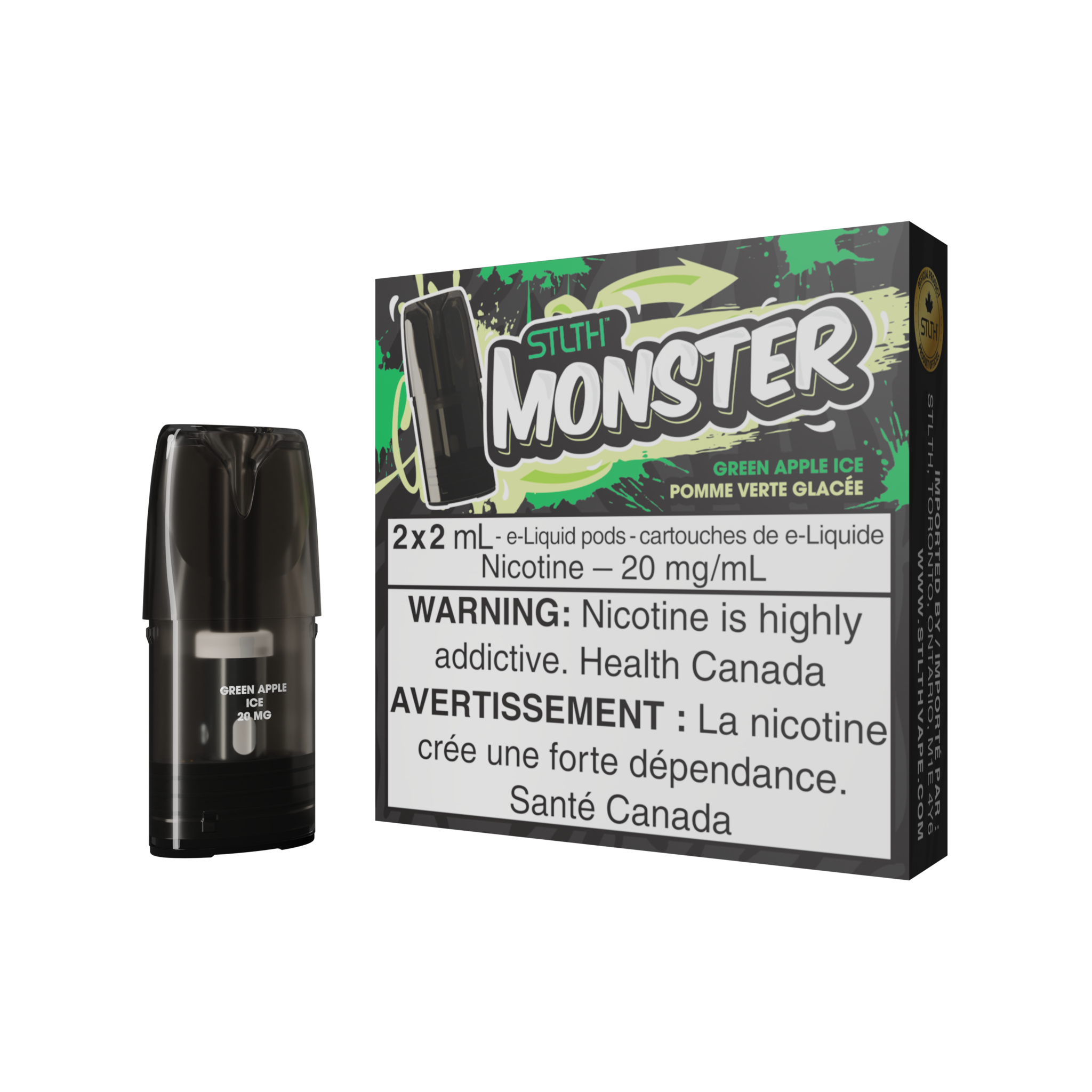 STLTH STLTH Monster Pods 20mg (2-Pack)