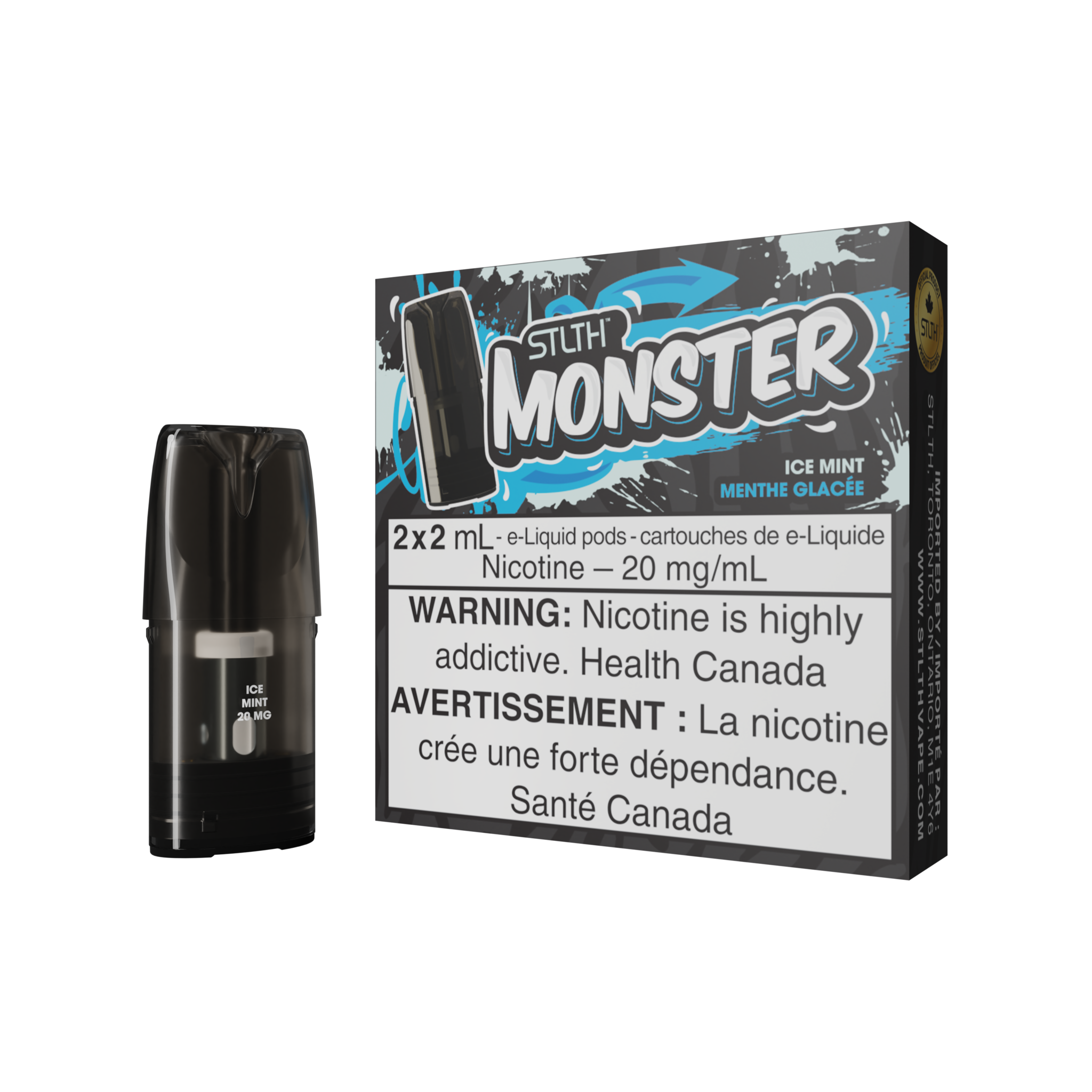 STLTH STLTH Monster Pods 20mg (2-Pack)