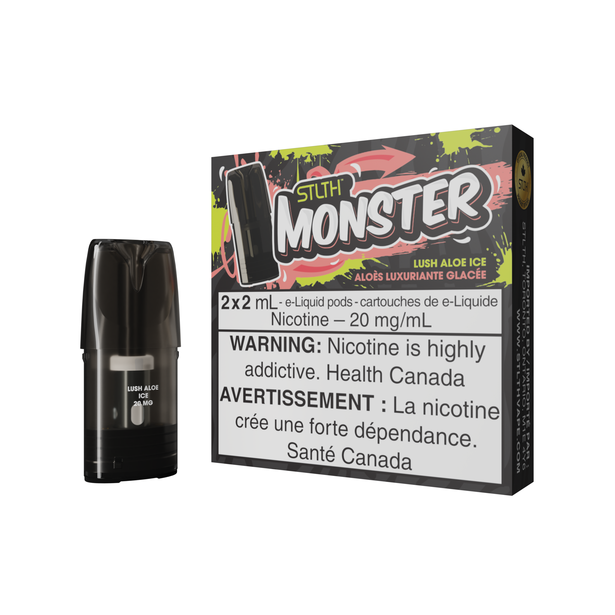 STLTH STLTH Monster Pods 20mg (2-Pack)