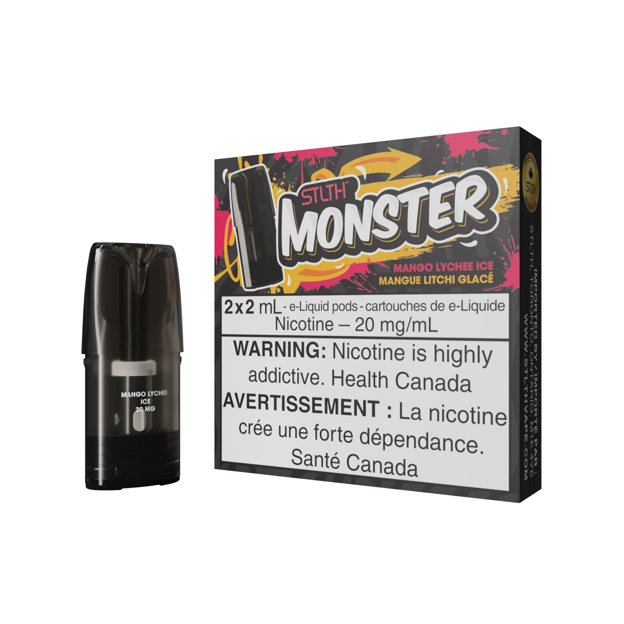 STLTH STLTH Monster Pods 20mg (2-Pack)