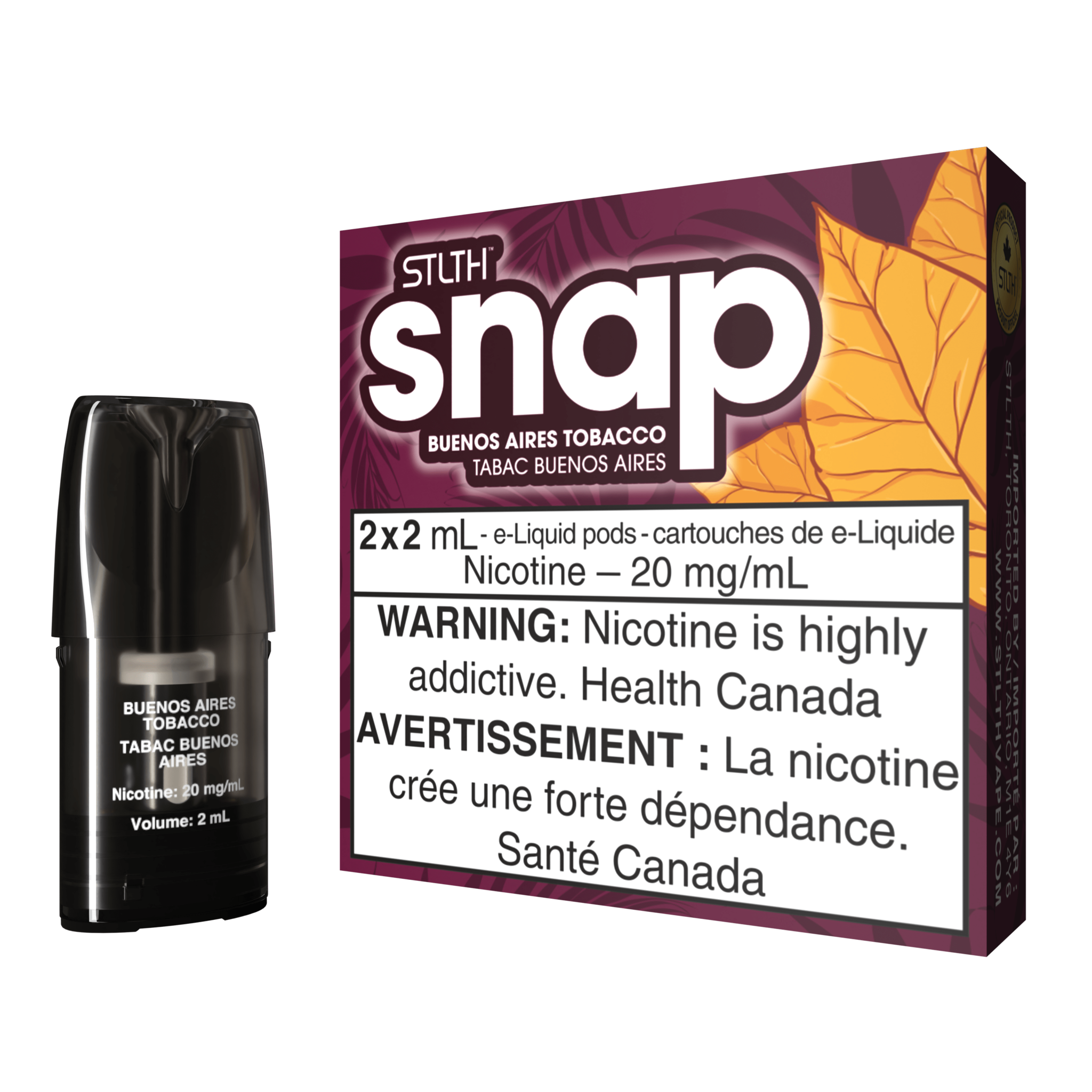 STLTH STLTH snap Pods – Tobacco Series (Online Exclusive)