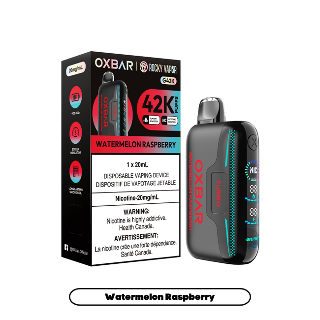 ROCKY VAPOR OXBAR G42K (Excise AB Tax Included)