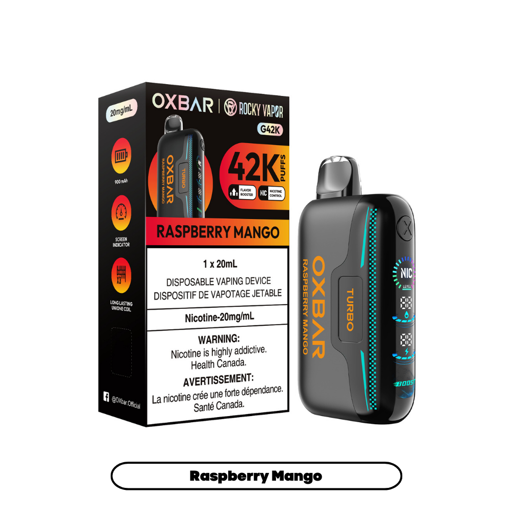 ROCKY VAPOR OXBAR Rocky Vapor G42K Disposable Vape