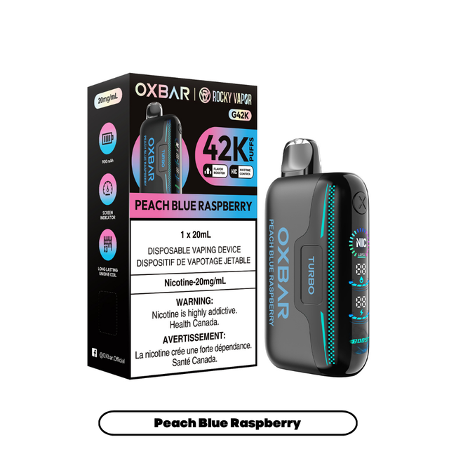OXBAR Rocky Vapor G42K Disposable Vape