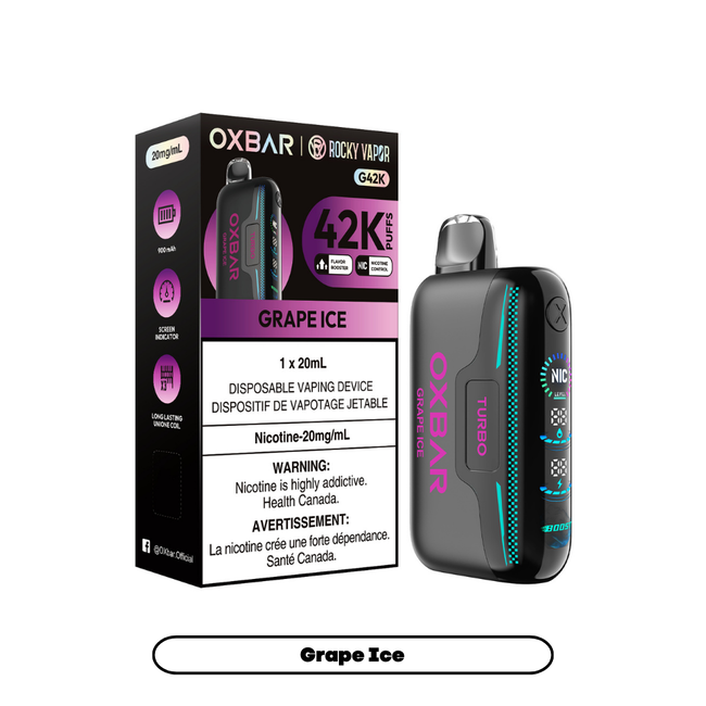 ROCKY VAPOR OXBAR G42K (Excise AB Tax Included)
