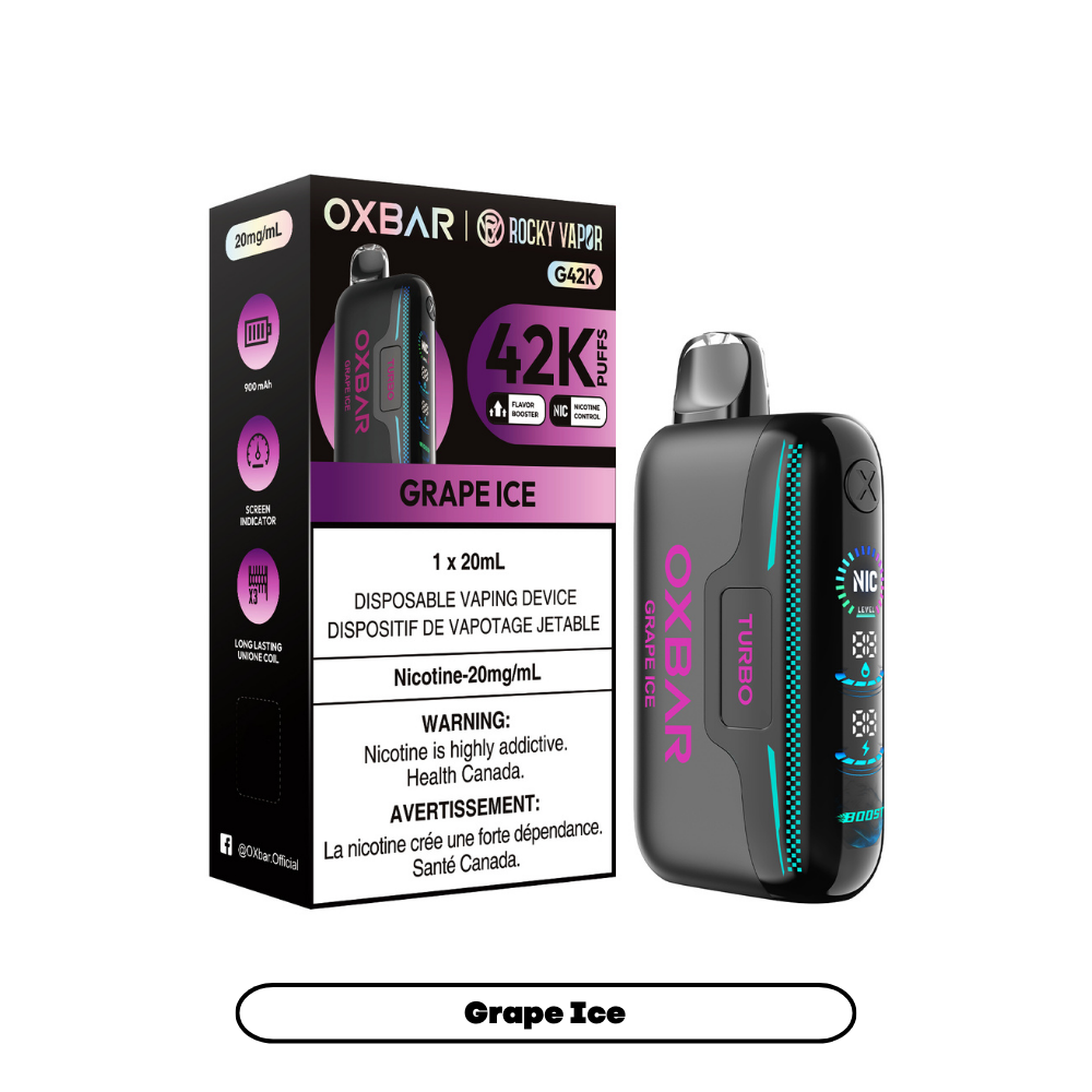 ROCKY VAPOR OXBAR Rocky Vapor G42K Disposable Vape