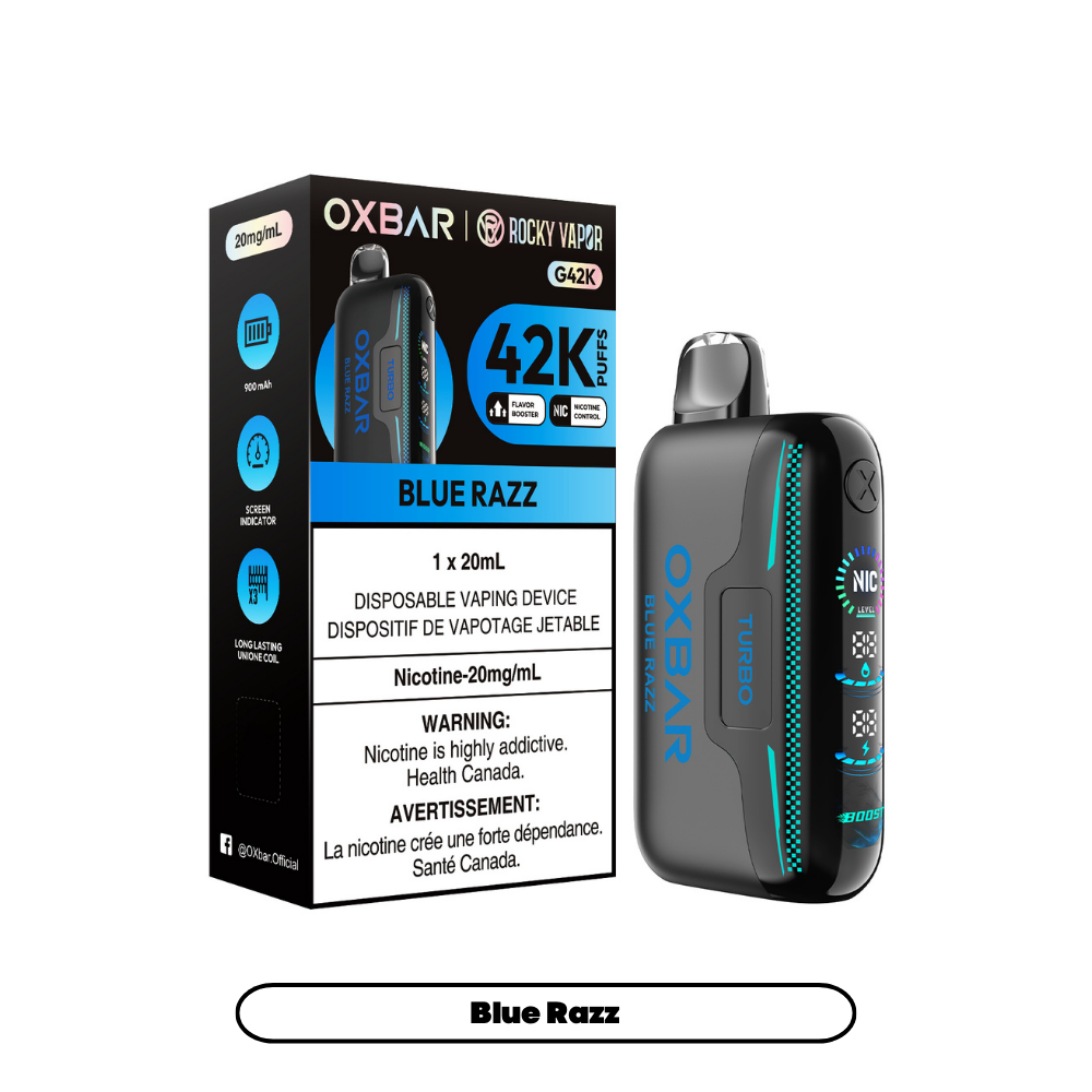 ROCKY VAPOR OXBAR Rocky Vapor G42K Disposable Vape