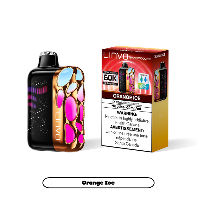LINVO Rave Pro 60K Disposable Vape