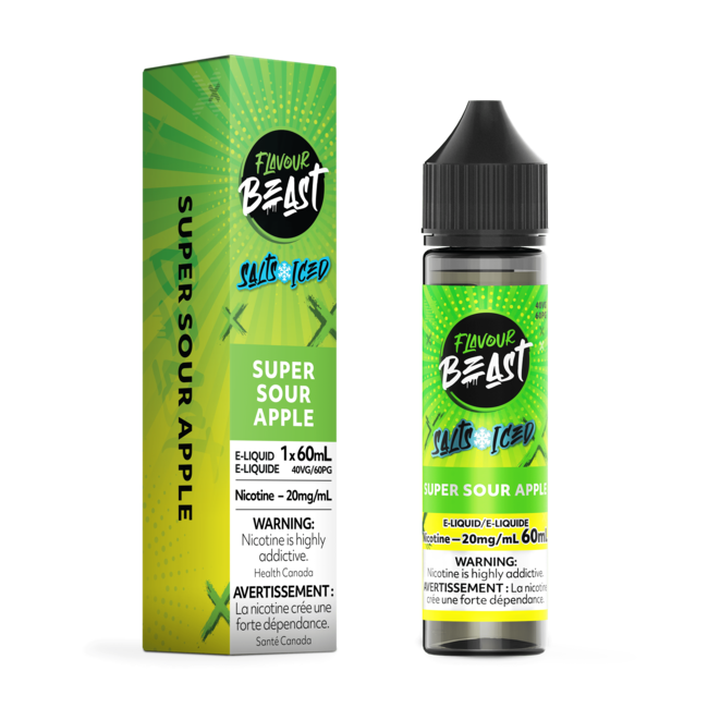 FLAVOUR BEAST SUPER SOUR SALT 60ML (Excise AB Tax Included)