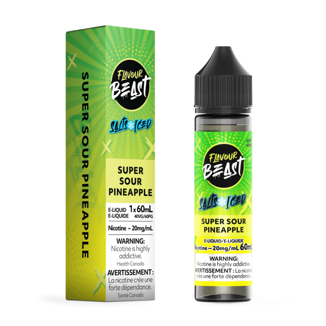 FLAVOUR BEAST SUPER SOUR SALT 60ML (Excise AB Tax Included)