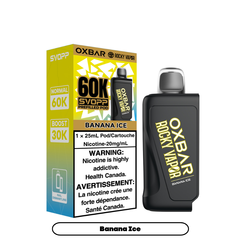 svopp Svopp Rocky Vapor Oxbar 60K (Excise AB Tax Included)