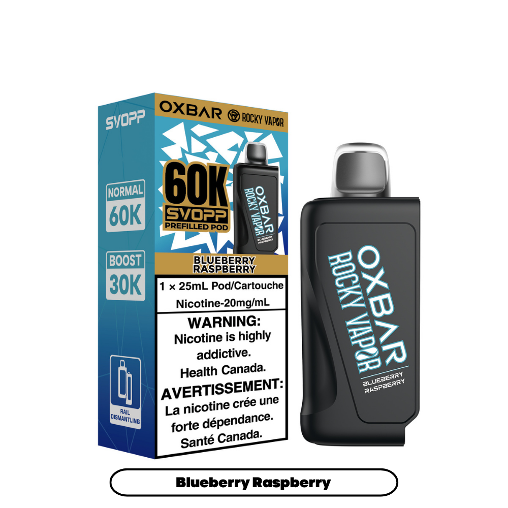 svopp Svopp Rocky Vapor Oxbar 60K (Excise AB Tax Included)