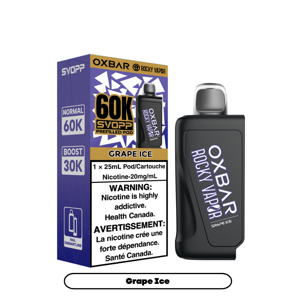 svopp Svopp Rocky Vapor Oxbar 60K (Excise AB Tax Included)