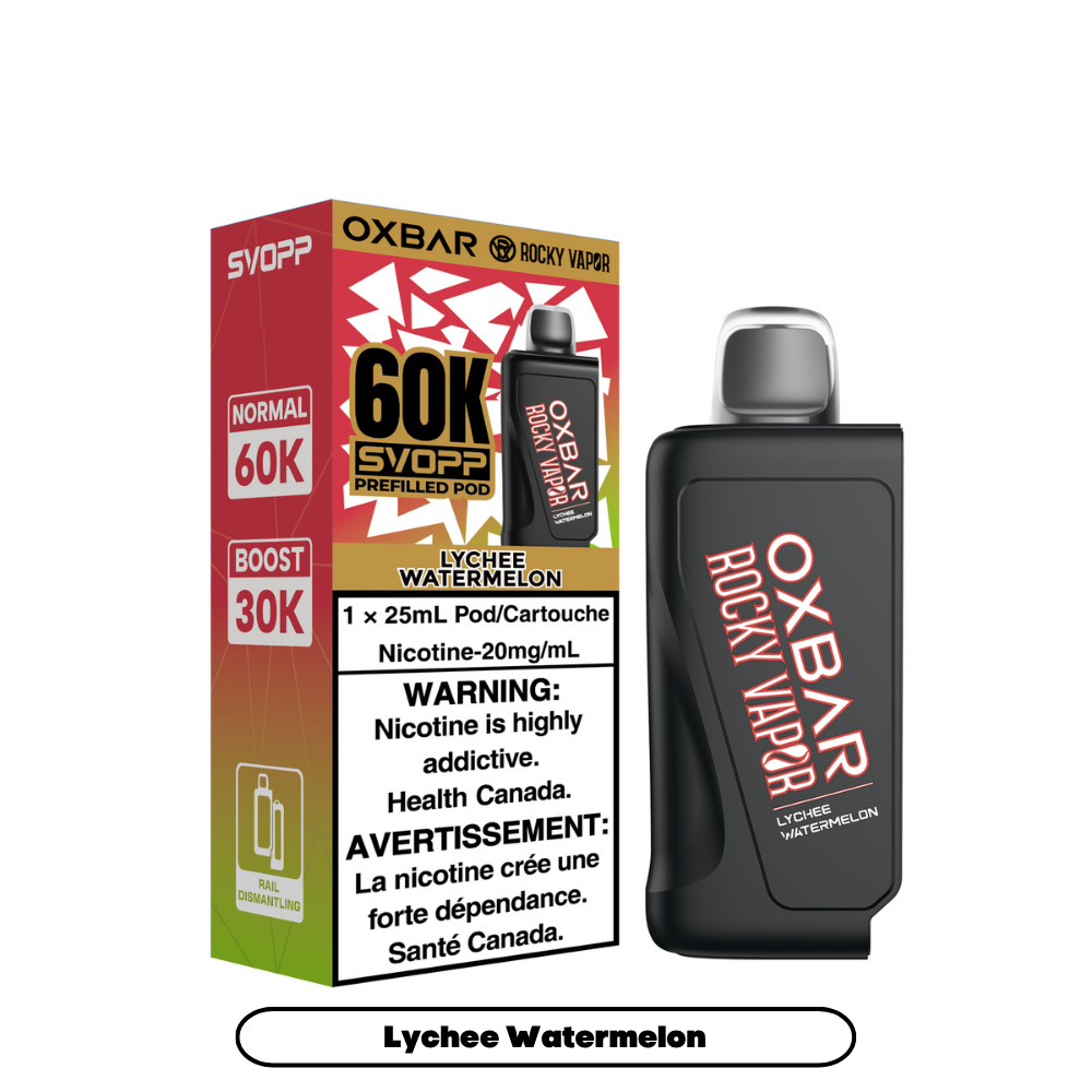 svopp Svopp Rocky Vapor Oxbar 60K (Excise AB Tax Included)