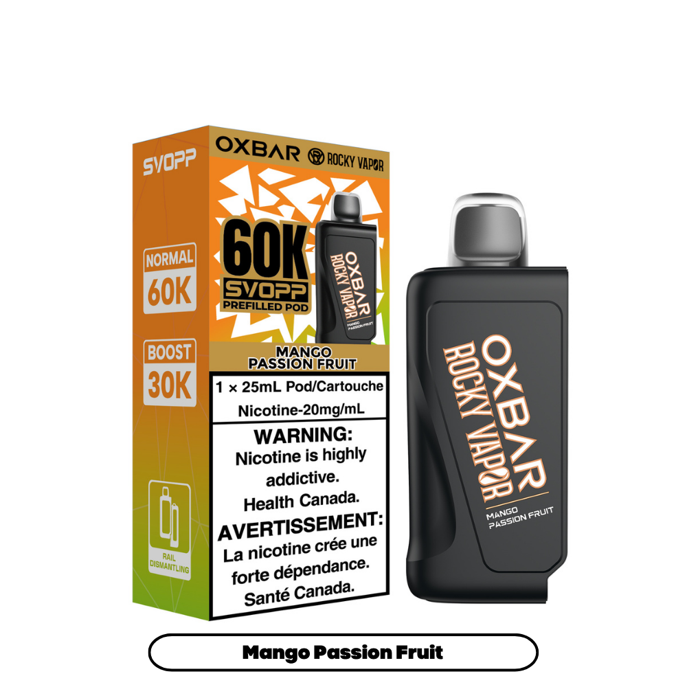 svopp Svopp Rocky Vapor Oxbar 60K (Excise AB Tax Included)