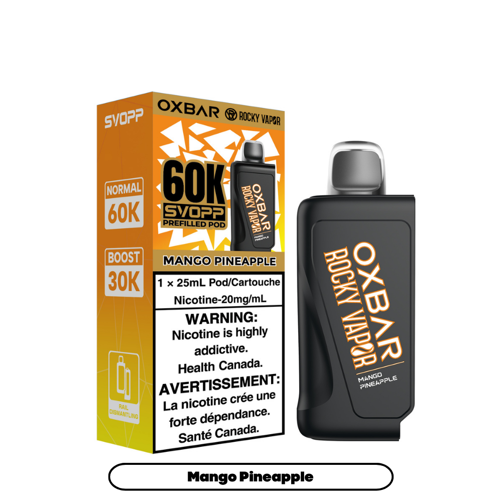 svopp Svopp Rocky Vapor Oxbar 60K (Excise AB Tax Included)
