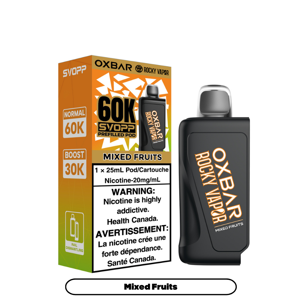svopp Svopp Rocky Vapor Oxbar 60K (Excise AB Tax Included)