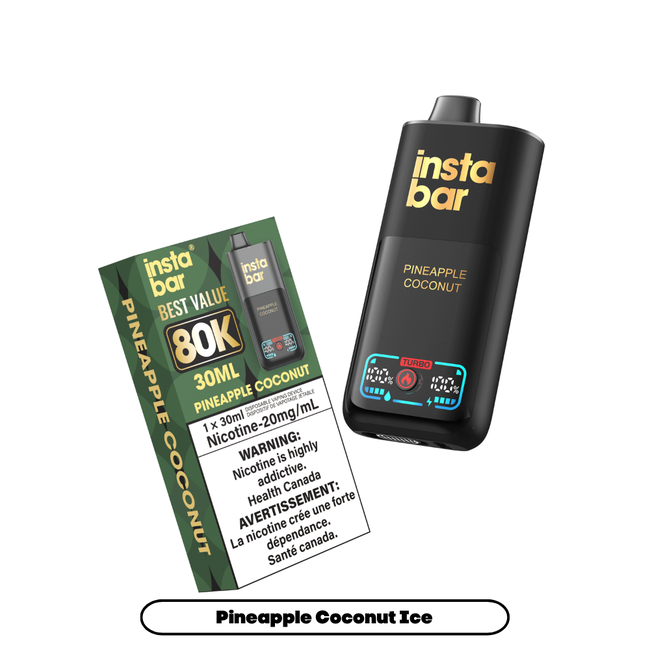 INSTA BAR 80K DISPOSABLE (Excise AB Tax Included)