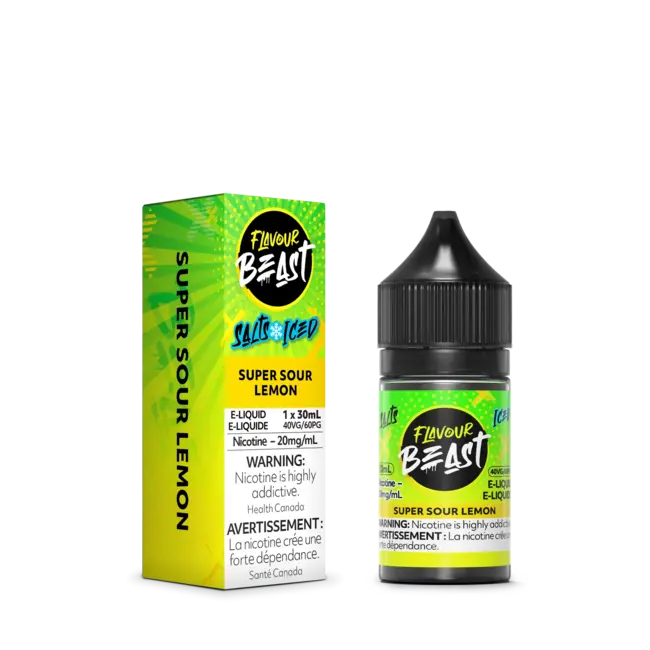 FLAVOUR BEAST SUPER SOUR SALT 30ML (Excise AB Tax Included)