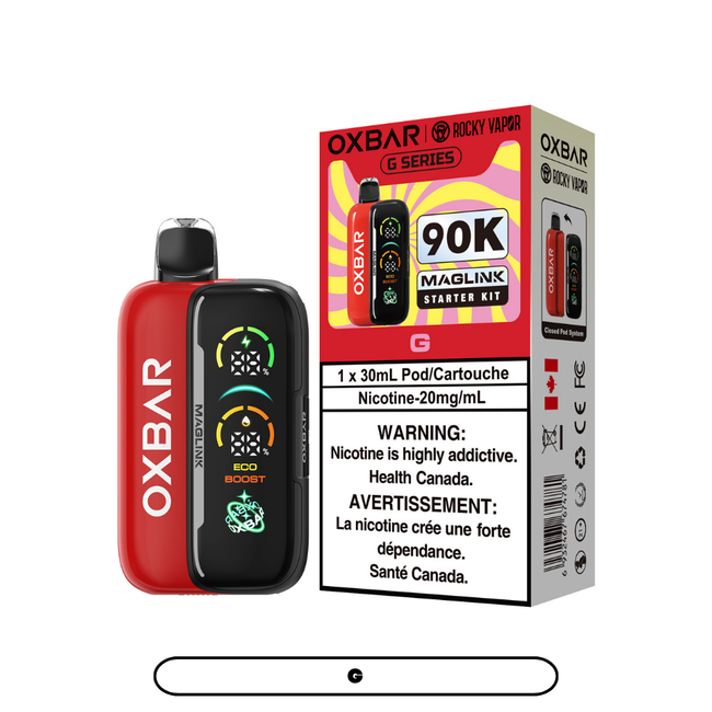 ROCKY VAPOR OXBAR MAGLINK STARTER KIT 90K (Excise AB Tax Included)