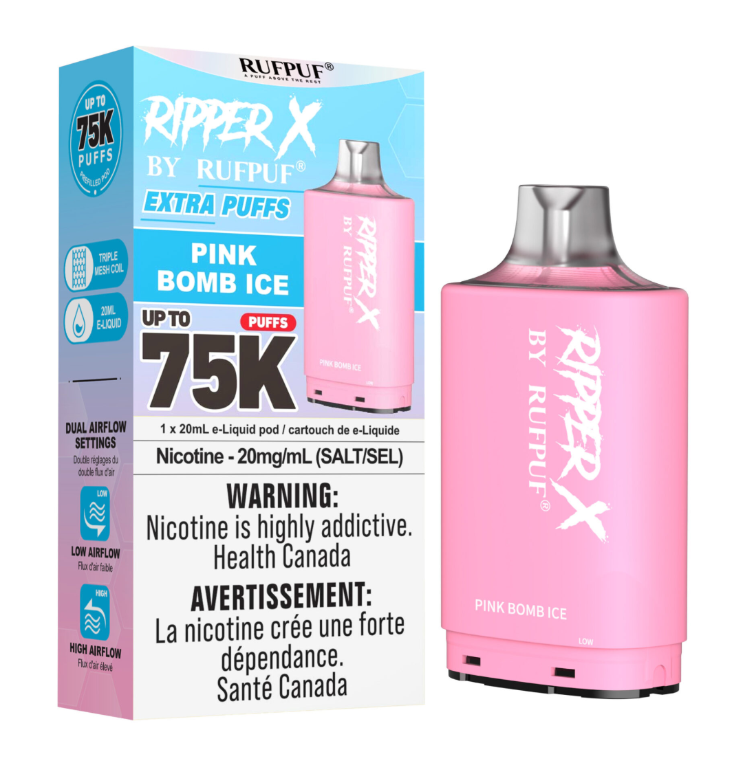 RIPPER X RIPPER X POD 75K (Excise AB Tax Included)