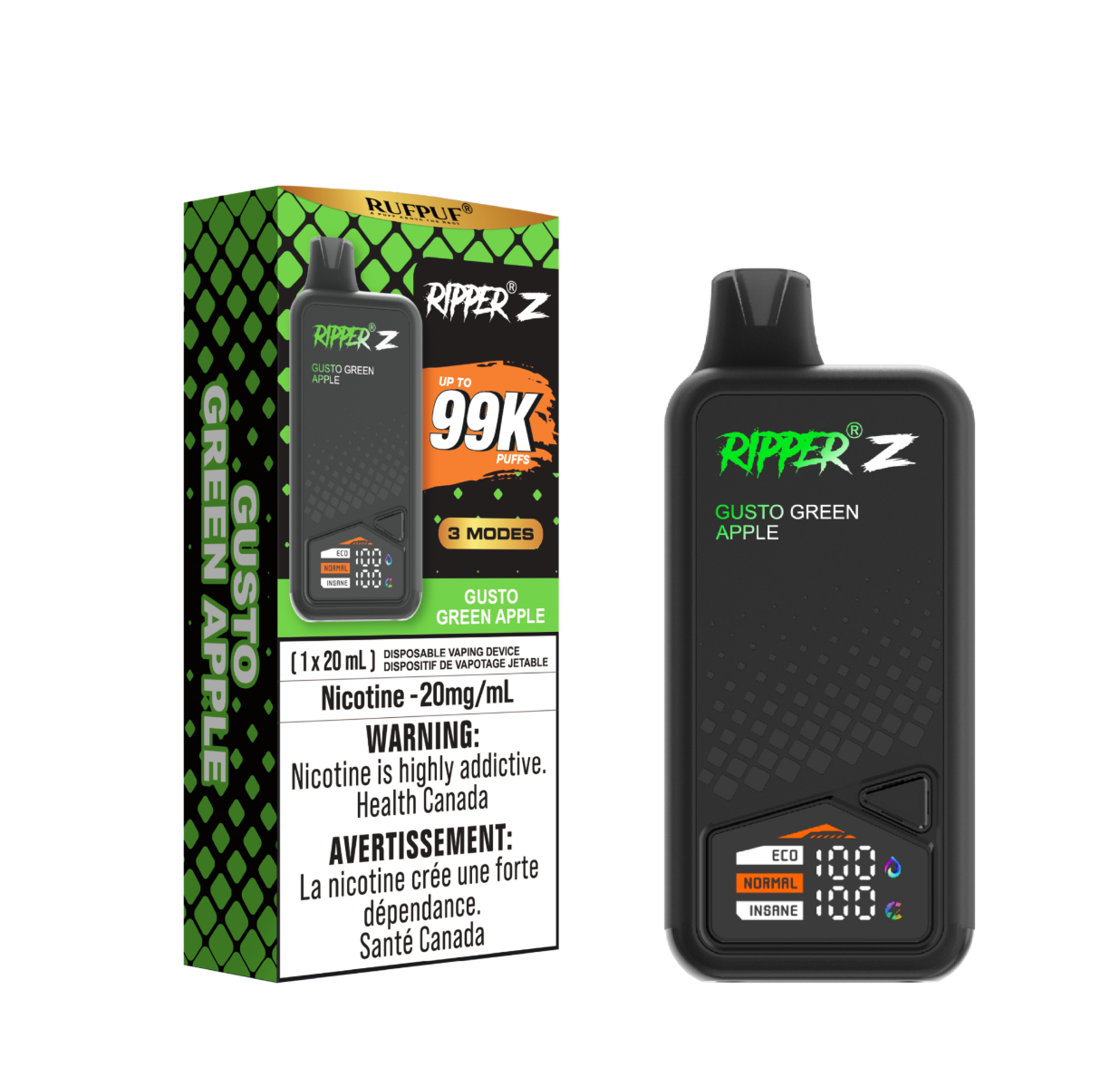 RIPPER RIPPER Z 99K DISPOSABLE (Excise AB Tax Included)