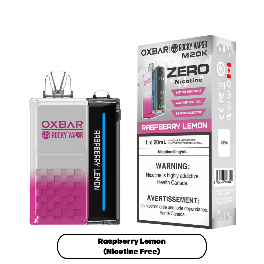 OXBAR OXBAR Rocky Vapor M20K Disposable Vape (0mg)