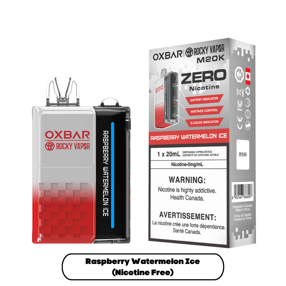 OXBAR OXBAR Rocky Vapor M20K Disposable Vape (0mg)