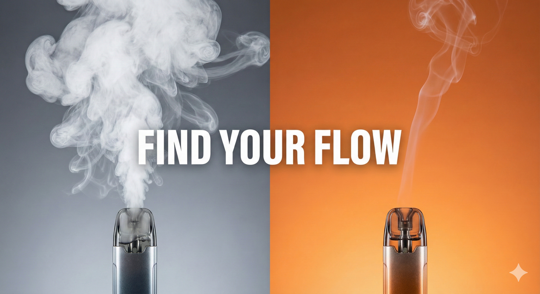 Vape Device Smoke Split