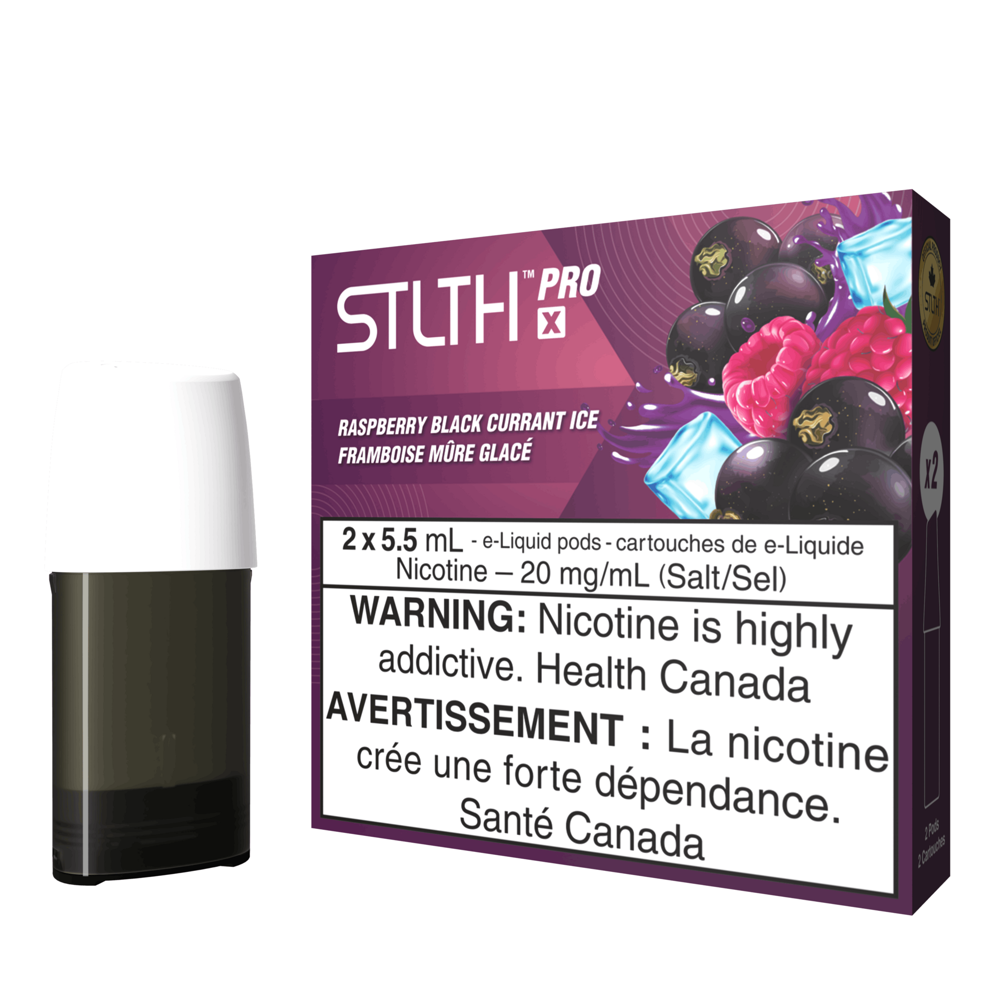 STLTH STLTH PRO X Replacement Pods 5.5mL (2-Pack)