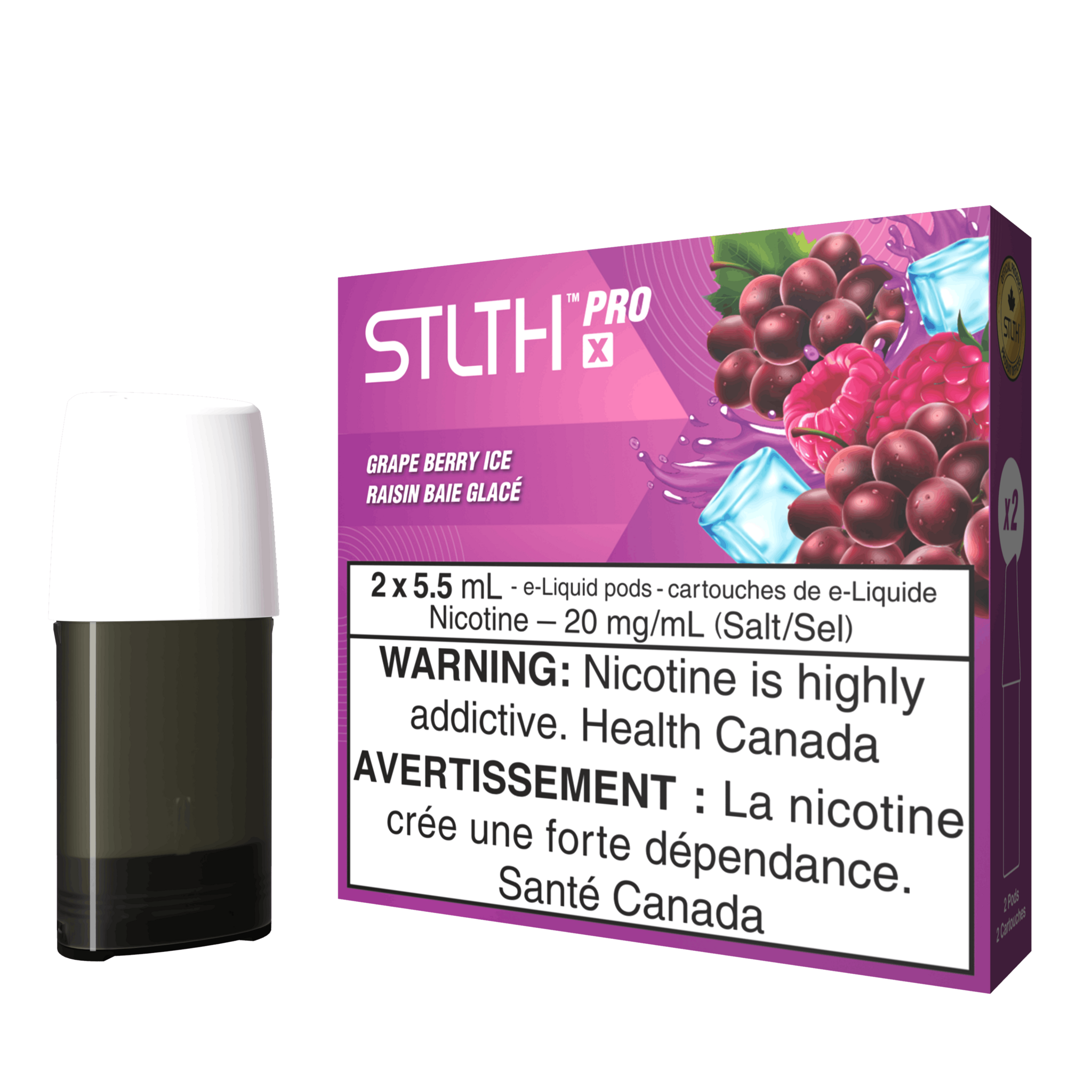 STLTH STLTH PRO X Replacement Pods 5.5mL (2-Pack)