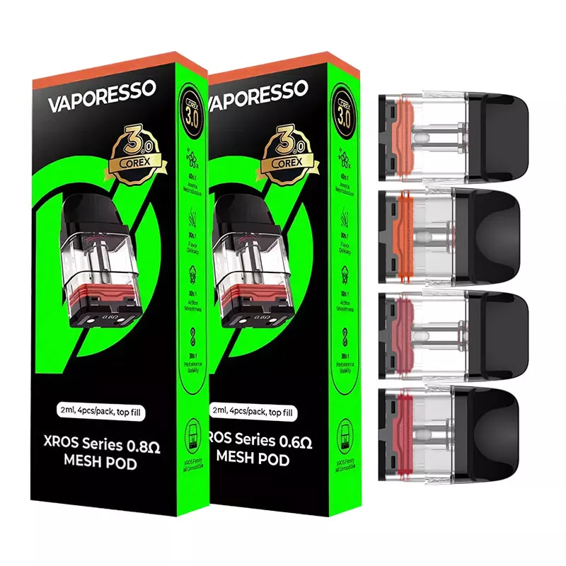 Vaporesso XROS Pods (4-Pack) | COREX 3.0 Mesh | Dynamite Vape - Dynamite  Vape And Smoke