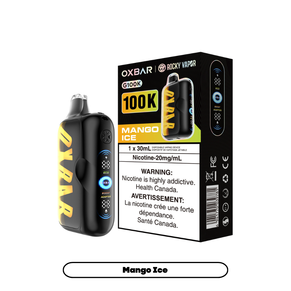 ROCKY VAPOR OXBAR Rocky Vapor G100K Disposable Vape