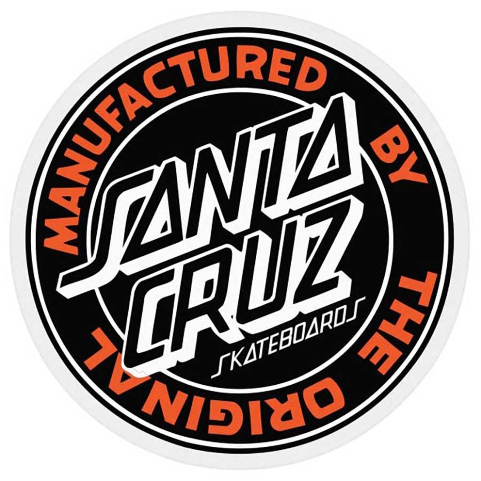 Santa Cruz Santa Cruz MFG Dot Mylar Black Sticker