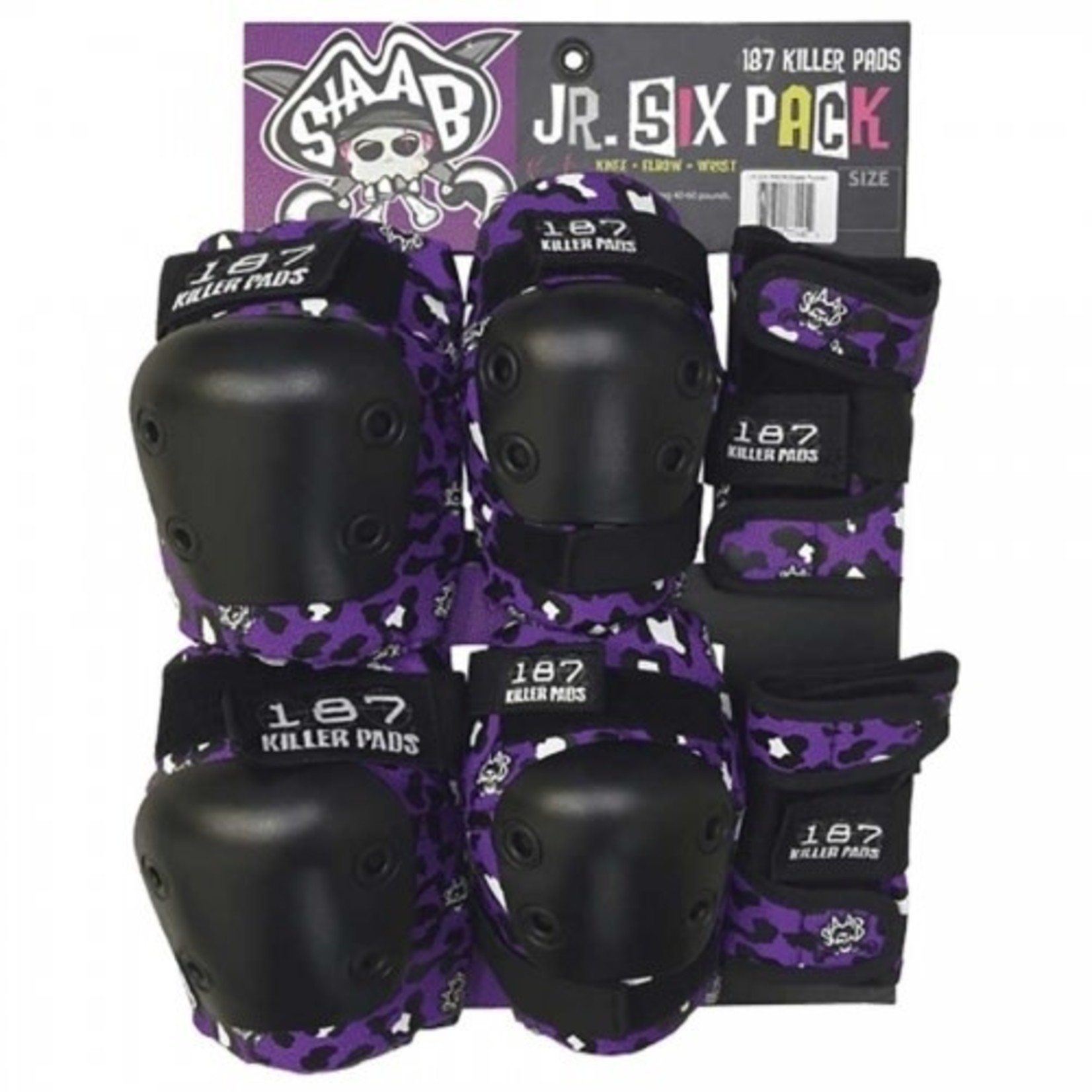 187 Killer Pads 187 Killer Pads Staab Jr. Six Pack Purple Pads Set