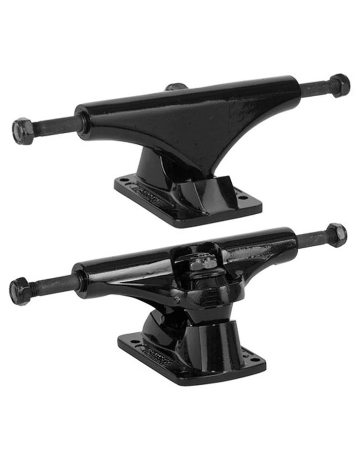 Bullet Bullet Standard Black Trucks 145 On Deck Skateboard Shop