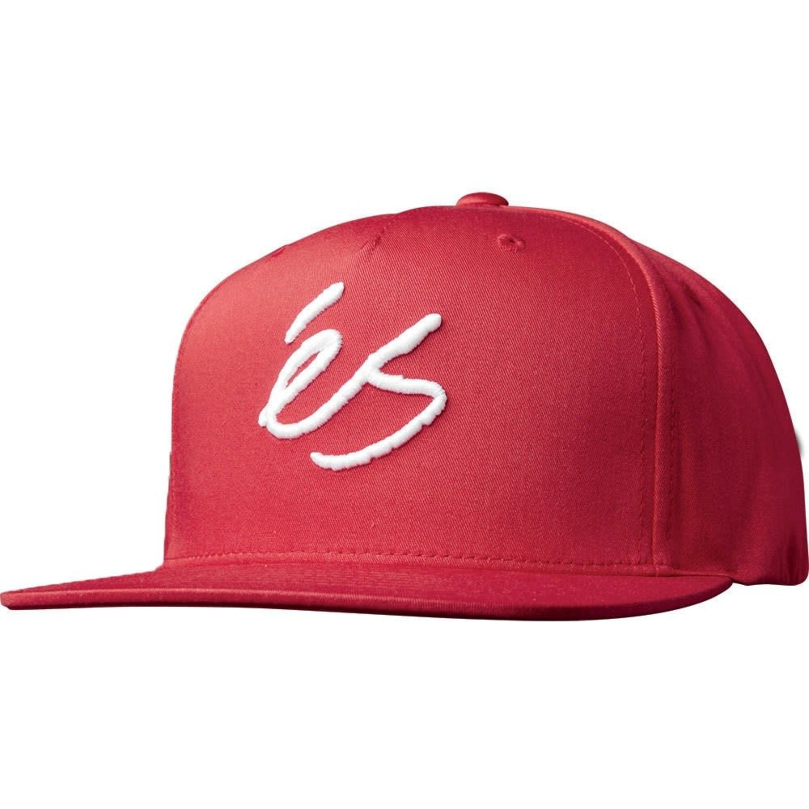 ES ES Script Red Snapback Hat