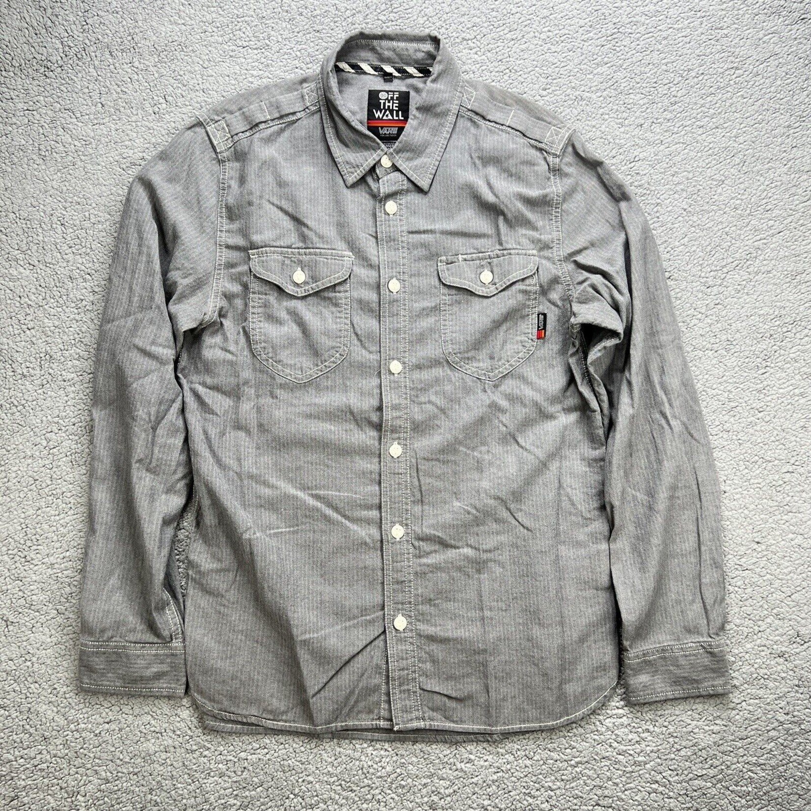 Vans Vans Joel Tudor Collection Grey Button Up