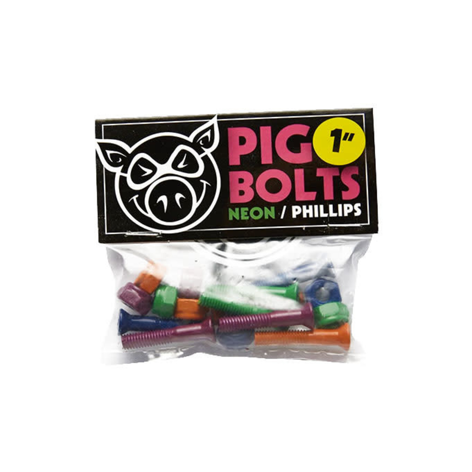 Pig Wheels Pig Wheels Neon Phillips Hardware 1"