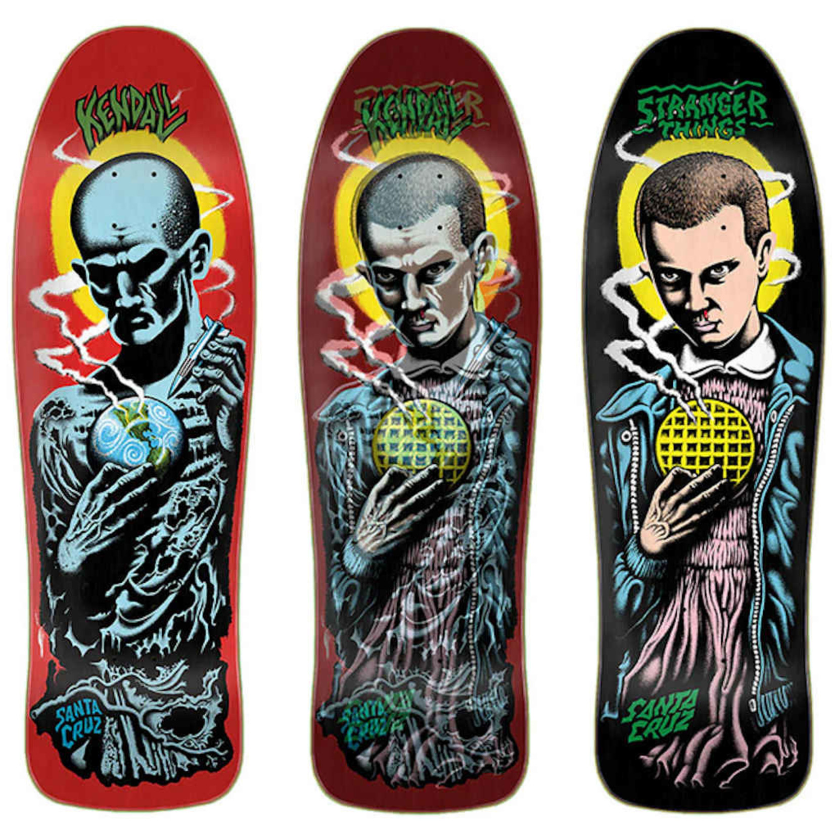 Santa Cruz Santa Cruz Stranger Things Kendall Eleven Deck (9.75")