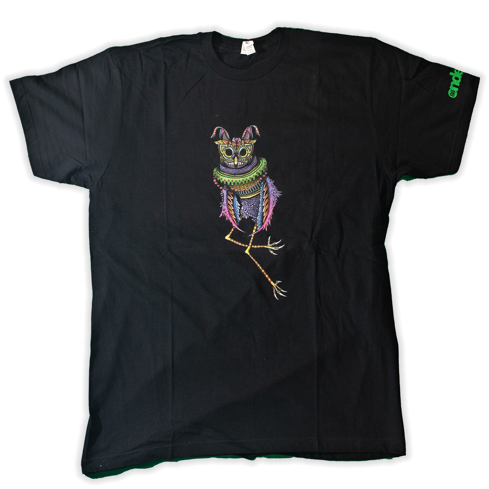 On Deck Death Mask Owl T Shirt