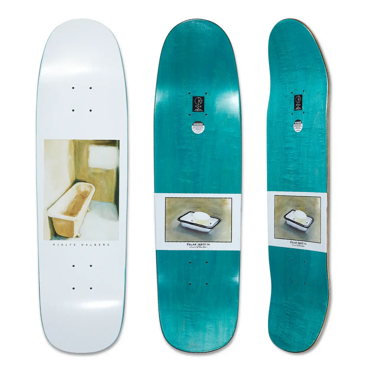 Polar スケートボード クルーザー Hjalte Halberg Polar Polar Hjalte Halberg Bathtub 8.625