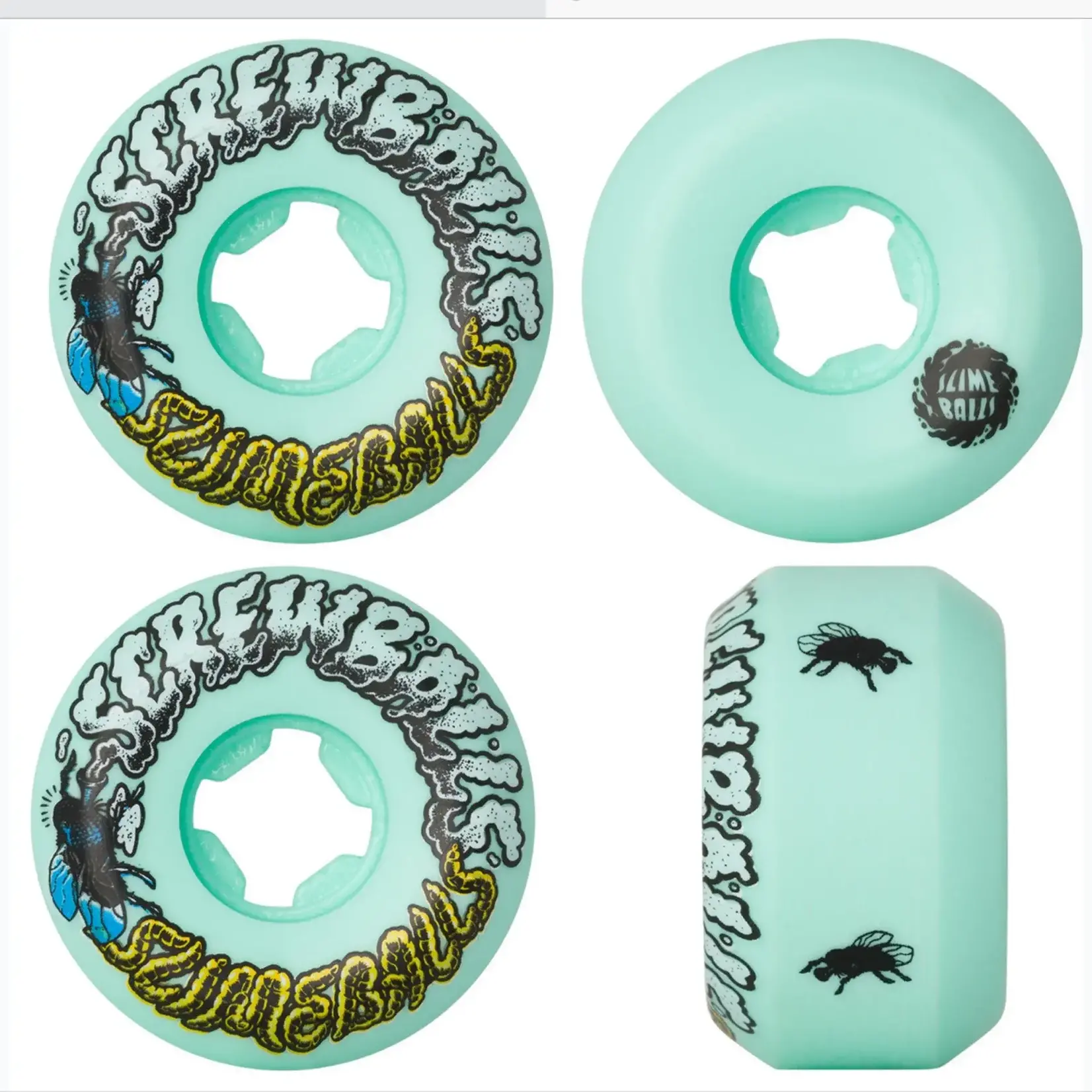 SLIME BALLS SCREW BALLS SPEED BALLS GREEN 53MM 99A
