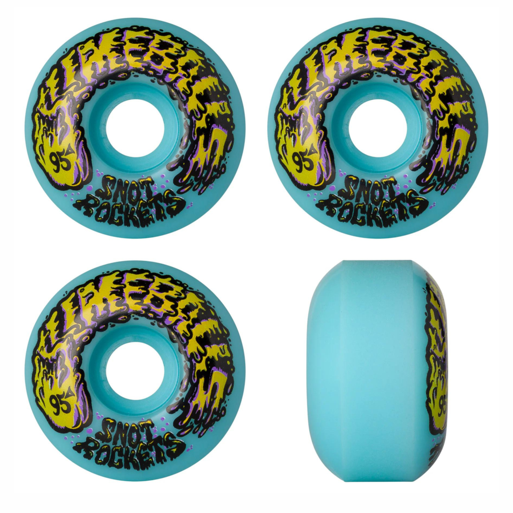 SLIME BALLS SNOT ROCKETS PASTEL BLUE 53MM 95A