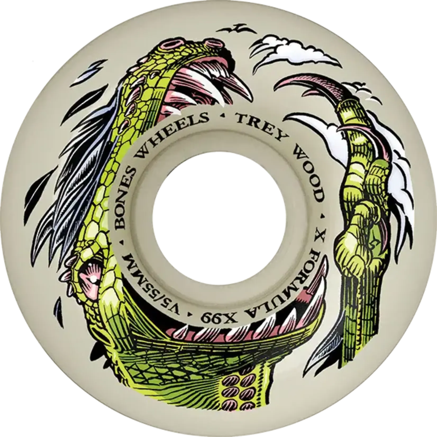 Bones Bones Wood Dino-Sortas Wheels - 53mm