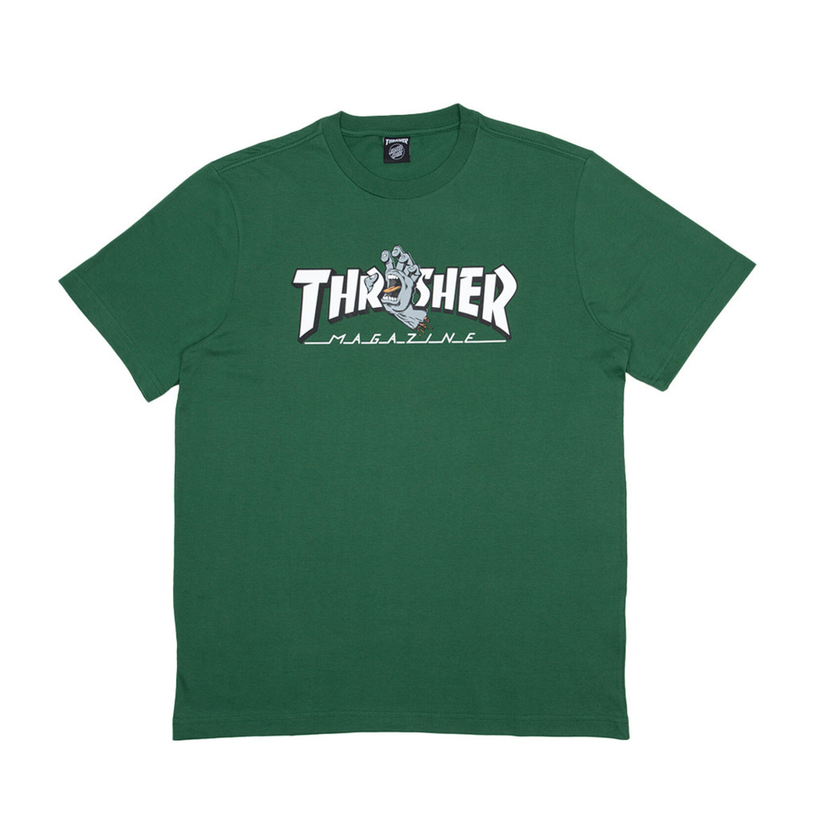 Santa Cruz Santa Cruz - Thrasher Screaming Hand T-Shirt (Green) XL