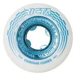 Ricta Wheels - 54mm Chrome Core White Teal 99a