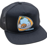 The Heated Wheel - Bank Mauler Snapback Hat Black