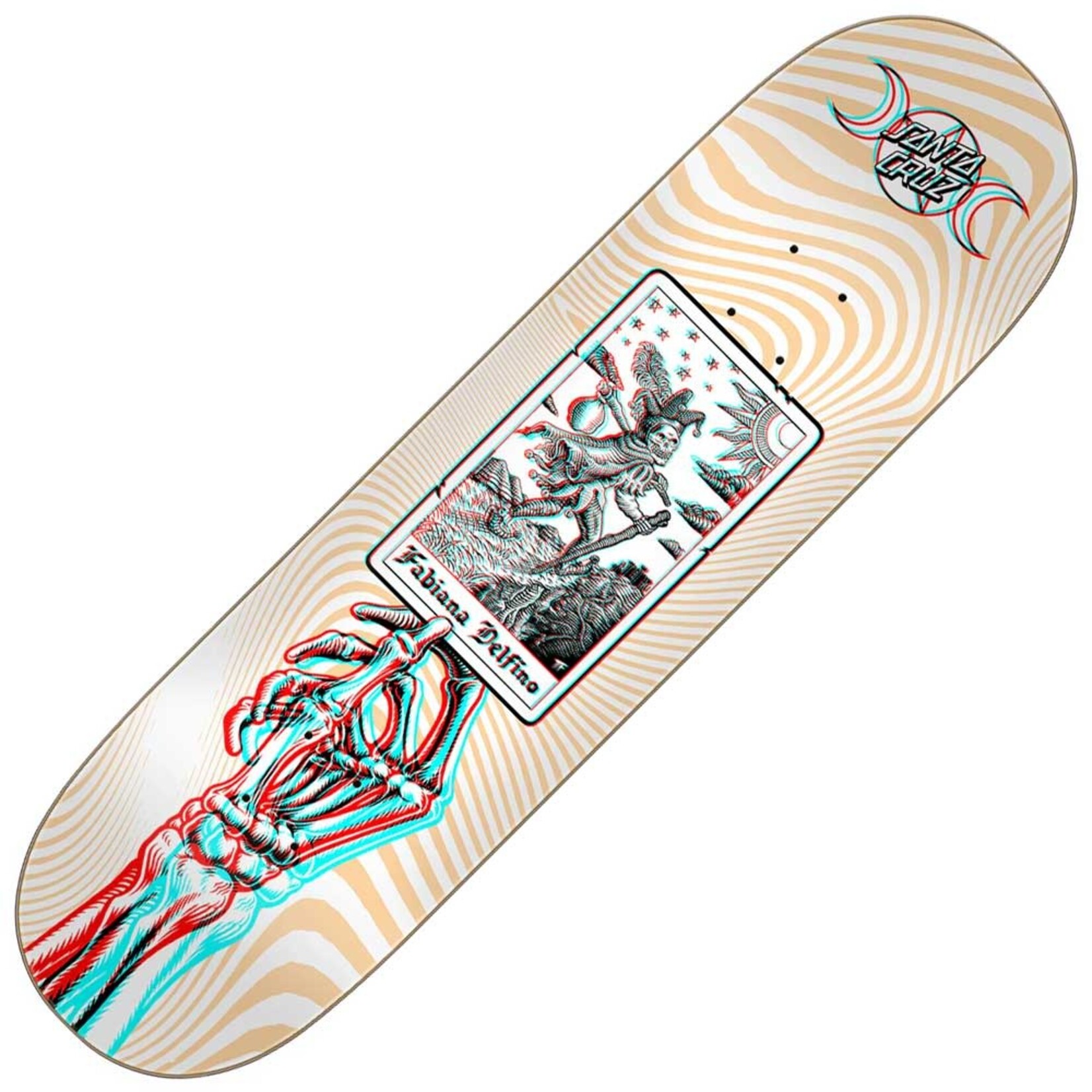 Santa Cruz Santa Cruz - Delfino Tarot Anaglyth Pro 8.25" Deck